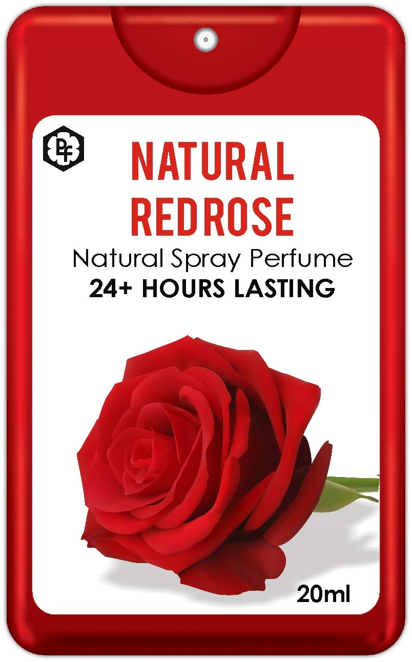 Parag Fragrances Natural Red Rose Natural Perfume Spray 20ml (Very Long Lasting) Perfume Attar Spray For Men, Best Perfume For Men