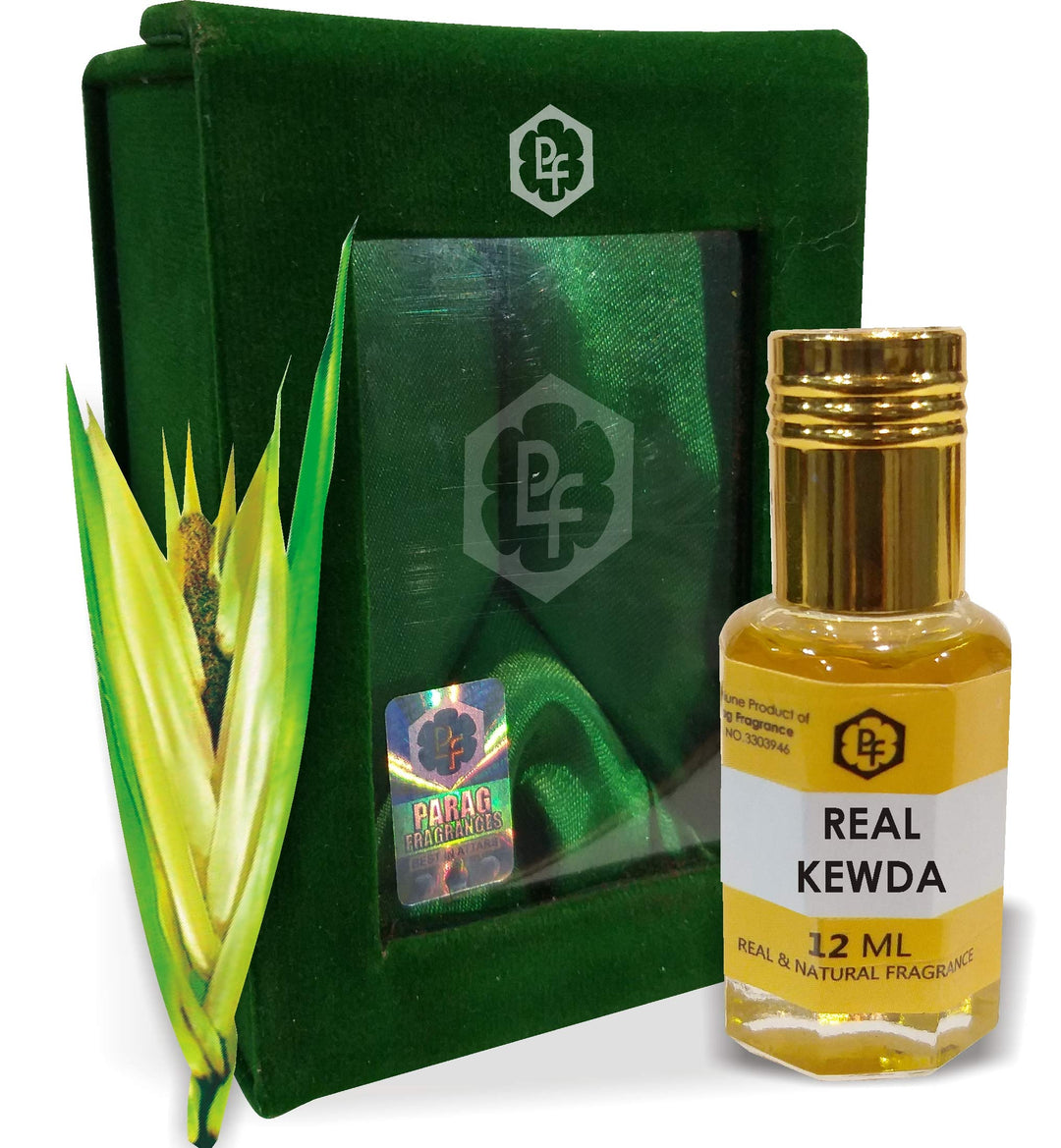Parag Fragrances REAL KEWDA 12 ML Real & Natural Attar, Best Attar For Man and Woman, 100% Alcohol Free & Long Lasting Attar