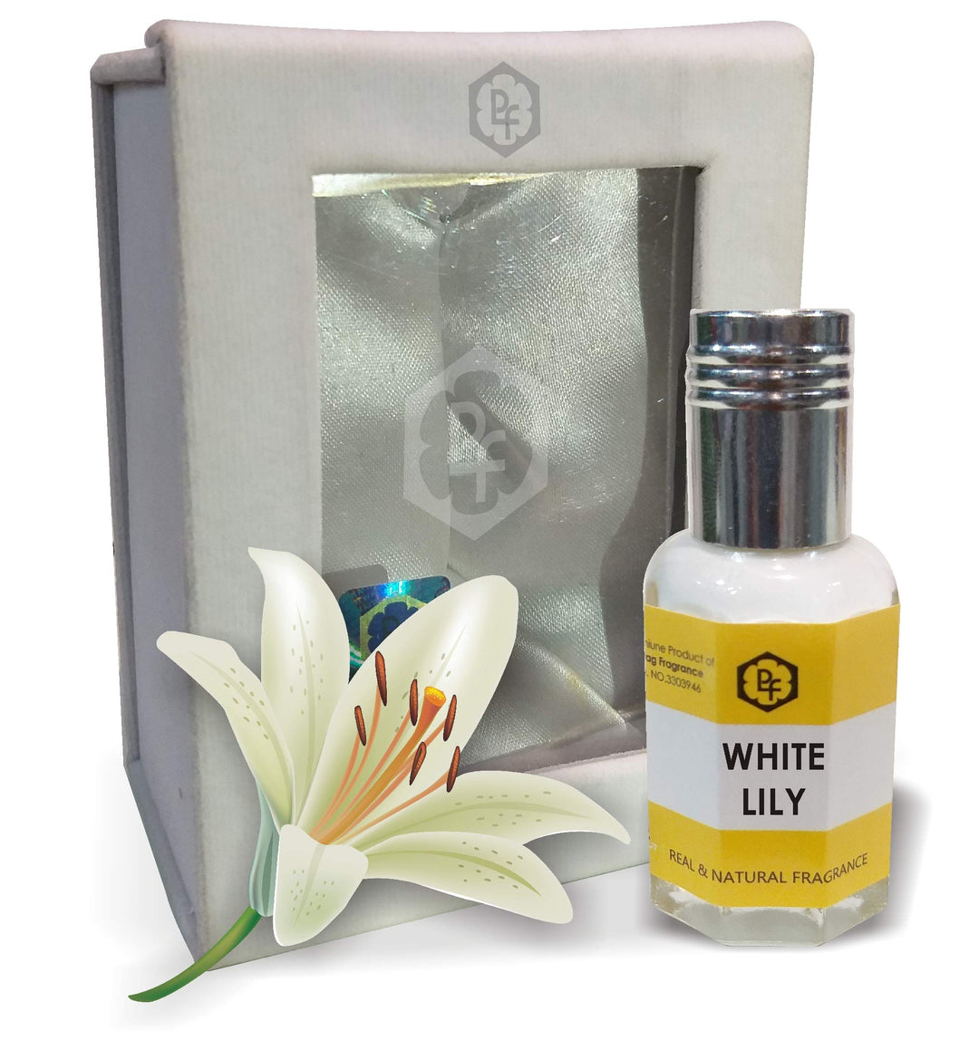 Parag Fragrances WHITE LILY 12 ML Real & Natural Attar, Best Attar For Man and Woman, 100% Alcohol Free & Long Lasting Attar