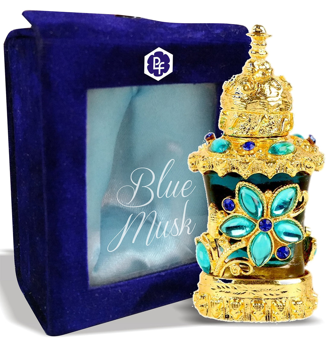 BLUE MUSK ATTAR (MOST ATTRACTIVE FRENCH ATTAR) BEST ATTAR FOR MEN BEST ALCOHOL FREE ATTAR AND BEST ATTAR PERFUME FOR MEN 100% ALCOHOL FREE ATTAR FOR MEN