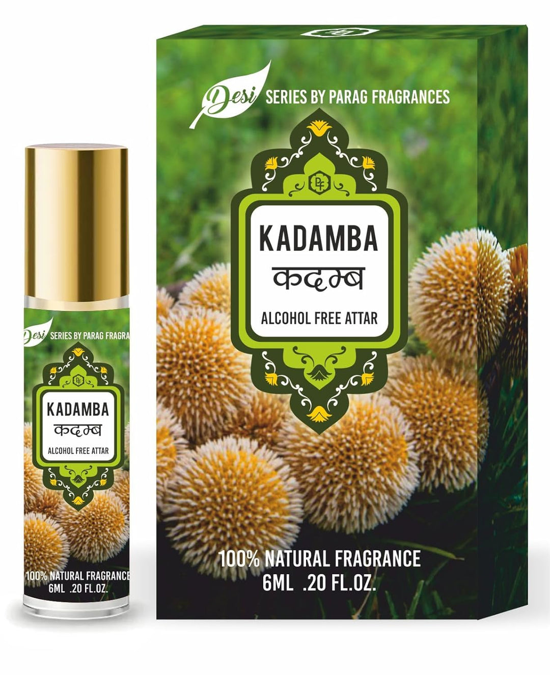 Parag Fragrances Desi Series Attars (6ml, Kadamb)