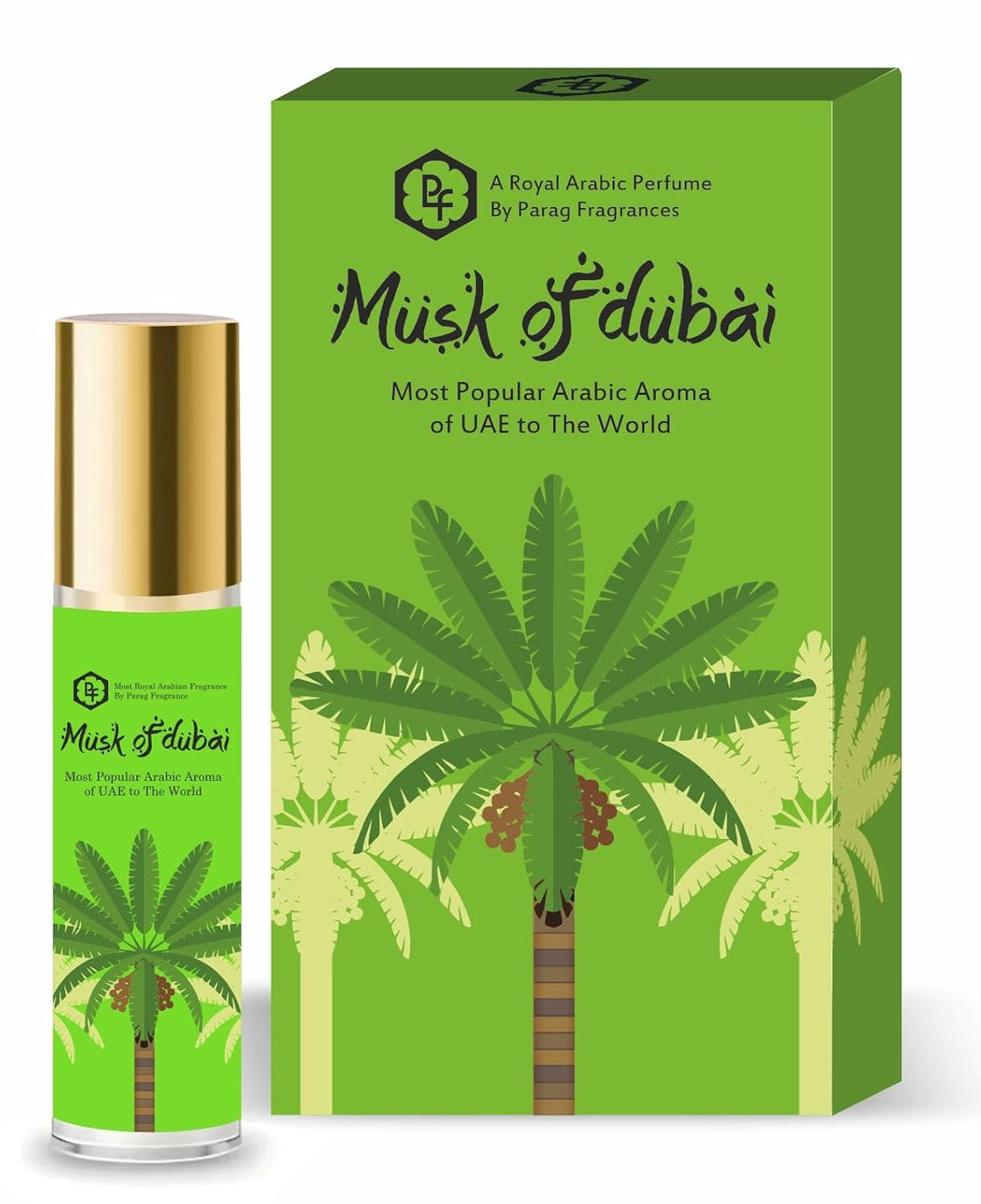 Parag Fragrances Alcohol Free & Long Lasting Attar Perfume Roll-On 6ml (Musk of Dubai)