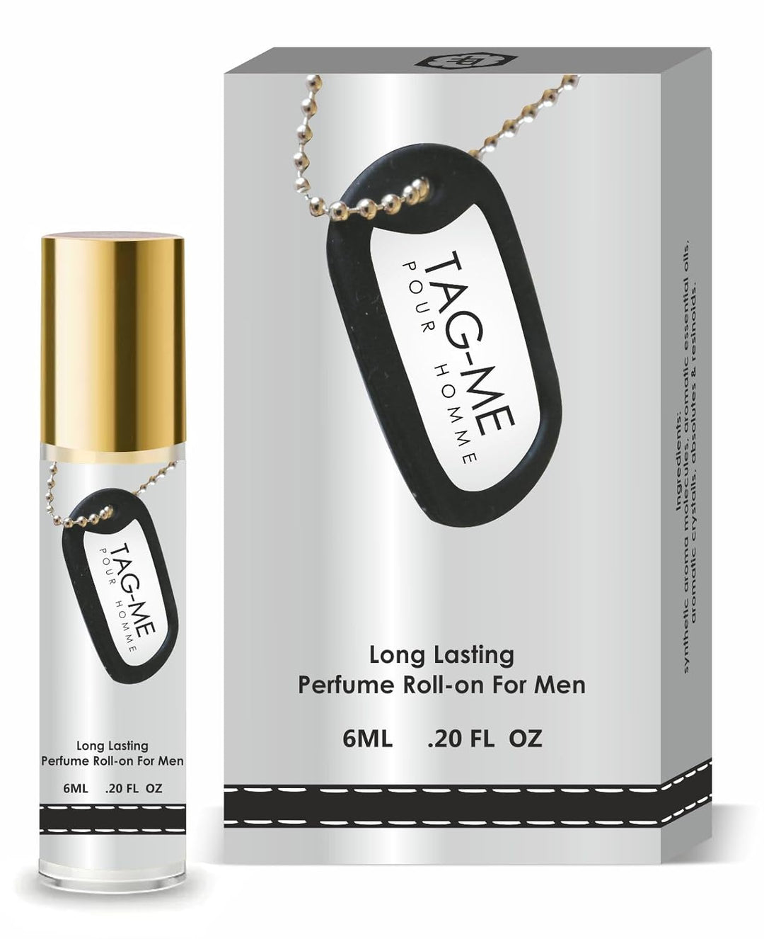 Parag Fragrances Alcohol Free & Long Lasting Attar Perfume Roll-On 6ml (Tag Me)