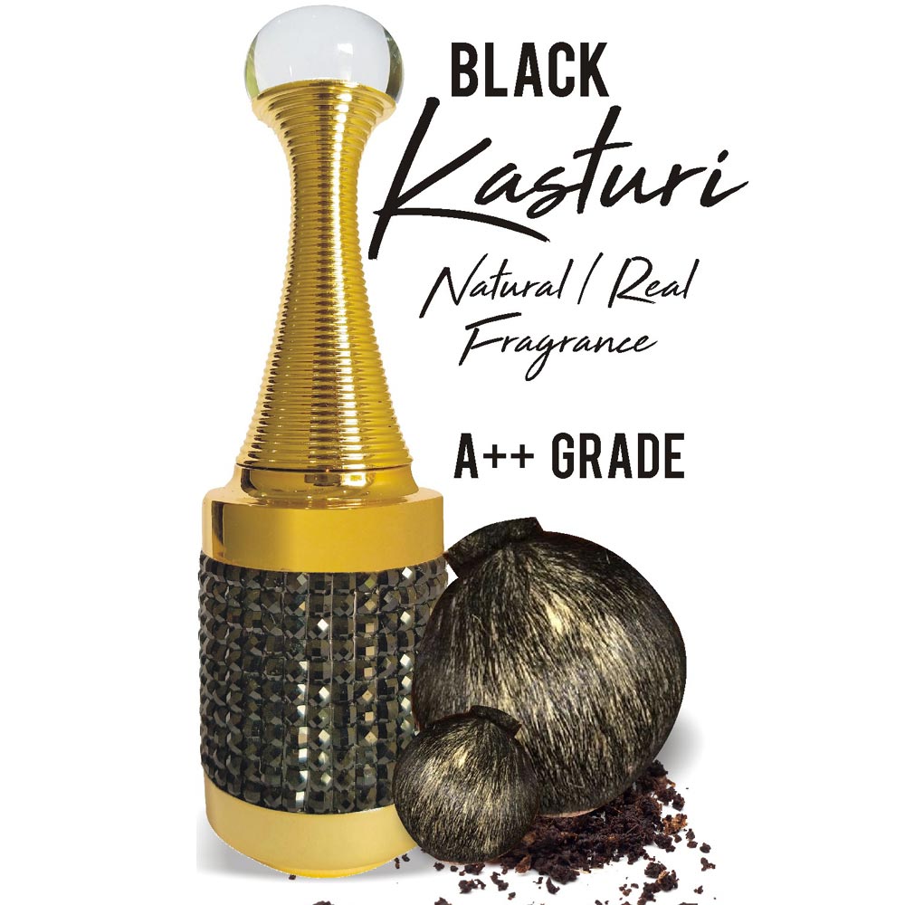Black Kasturi Attar