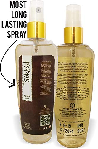Parag Fragrances Sukhad Attar Spray 100ml (Kesar-Chandan) Most Famous/Popular Perfume of Parag Fragrances, Best Perfume Long Lasting Spray For Men & Women