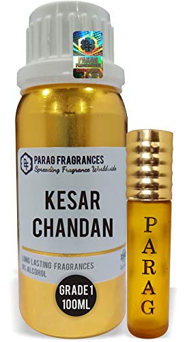 Parag Fragrances 100Ml Natural Attar With Empty Fancy Bottles Alcohol Free Grade 1 Attar/Perfume Oil/Essential Oil For Clothes Religious Use & Cosmetics Making