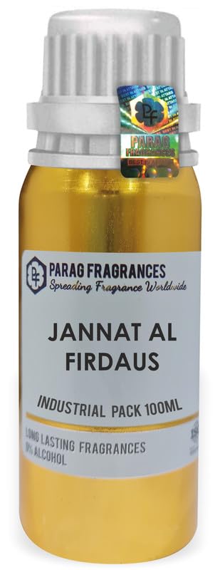 Parag Fragrances 100ml Pack Long Lasting Attar Jannat Al Firdaus 100Ml
