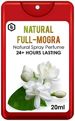 Parag Fragrances Natural Mogra Natural Perfume Spray 20ml (Very Long Lasting) Perfume Attar Spray For Men, Best Perfume For Men
