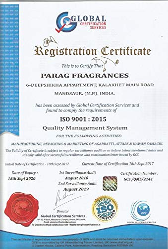 Parag Fragrances Jasmine Attar 100ml (Alcohol Free Attar For Men) Perfume Oil | Scent | Itra