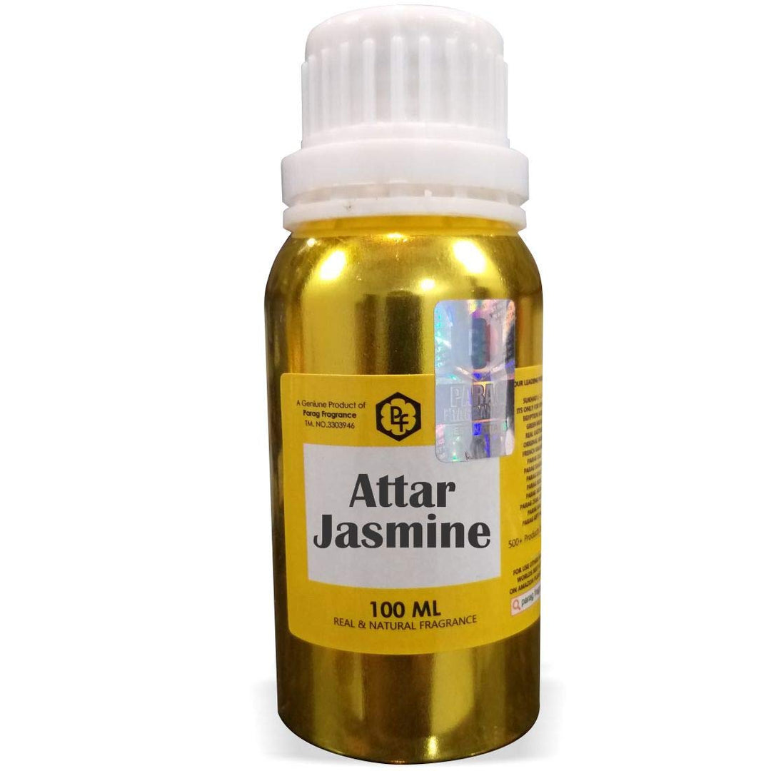 Parag Fragrances Jasmine Attar 100ml (Alcohol Free Attar For Men) Perfume Oil | Scent | Itra
