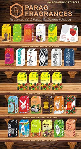 Parag Fragrances Sandalwood 6ml Long Lasting Attar (Alcohol Free)