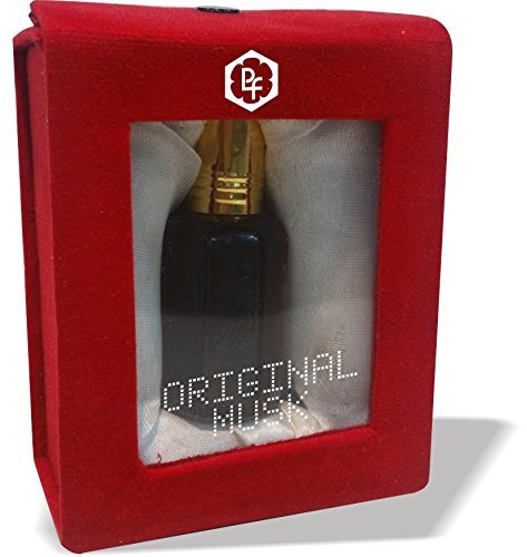 PARAG FRAGRANCES ORIGINAL KASTURI MUSK ATTAR 12 ML . DARK BLACK KASTURI ATTAR .