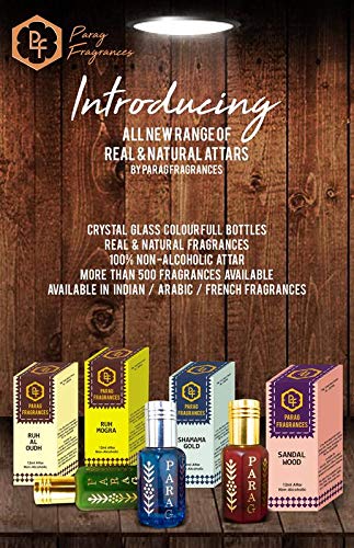 Parag Fragrances Lemon Attar 1 Tola / 12ml (Crystal Series) (Limited Time Launching Offer Pack) Natural Distiled Attar/Alcohol Free Attar/Long Lasting Attar