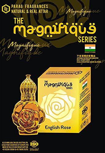 Parag Fragrances Mitti/Petrichor Attar 12Ml (Magnifique Series) Worlds Best Natural Attar In Most Beautiful Attar Bottle/Long Lasting Attar/Alcohol Free/Attar Online