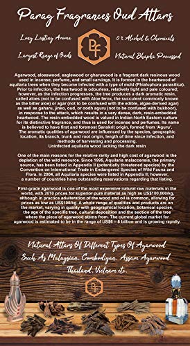 Parag Fragrances Wood Collection 12ml Oud/Oudh Attar