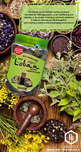 Parag Fragrances 007 Loban Sambrani Dhoop 200 Gram (with Herbs) / Loban Dhoop Sticks for Hawan, Dhoop, Prayer and Religious Use