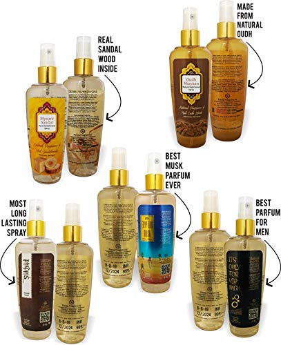 Parag Fragrances Sukhad Attar Spray 100ml (Kesar-Chandan) Most Famous/Popular Perfume of Parag Fragrances, Best Perfume Long Lasting Spray For Men & Women