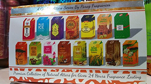 Parag fragrances Attar Ruh Gulab Alcohol-Free Fragrance (4 ml)