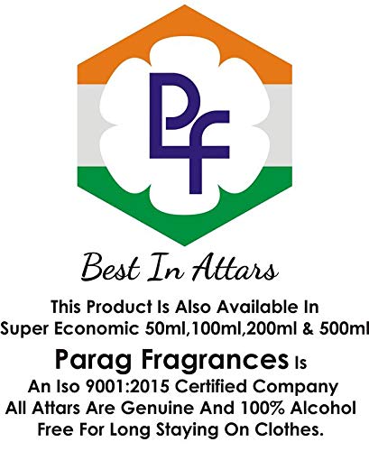 Parag Fragrances Jasmine Attar 100ml (Alcohol Free Attar For Men) Perfume Oil | Scent | Itra