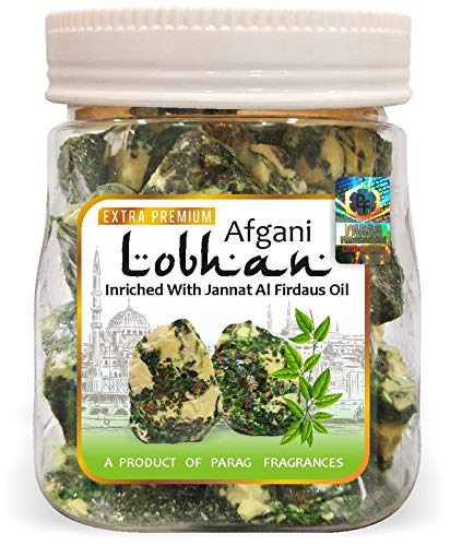 Parag fragrances loban with Jannat al Firdaus oil 250gm/Natural for Dhoop and Hawan
