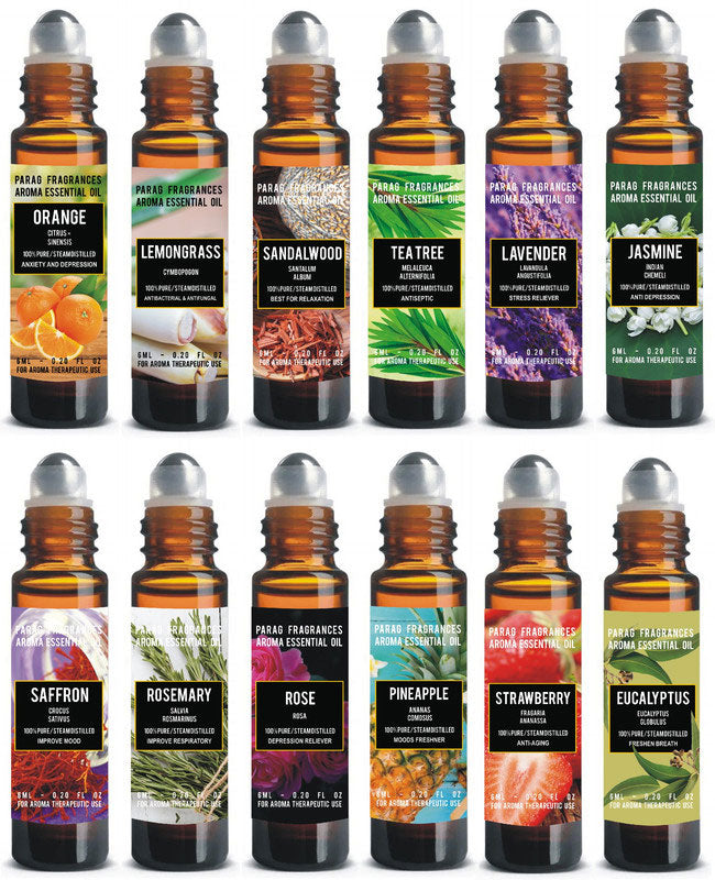 Parag Fragrances Lavender, Tea Tree, Rosemary, Eucalyptus, Rose, Lemon ...