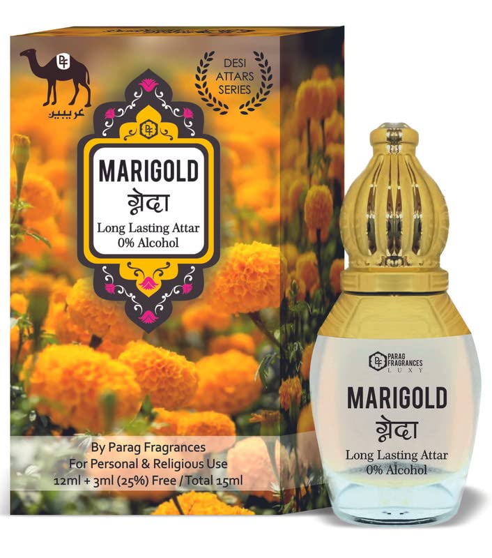 Parag Fragrances Desi Attar Series 15ml (For Pooja and Personal Use)