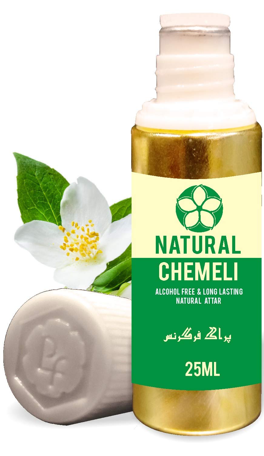 Parag Fragrances Natural Chemeli (Jasmine) Attar Perfume (Alcohol Free and Long Lasting) Kannauj Distilled Attar