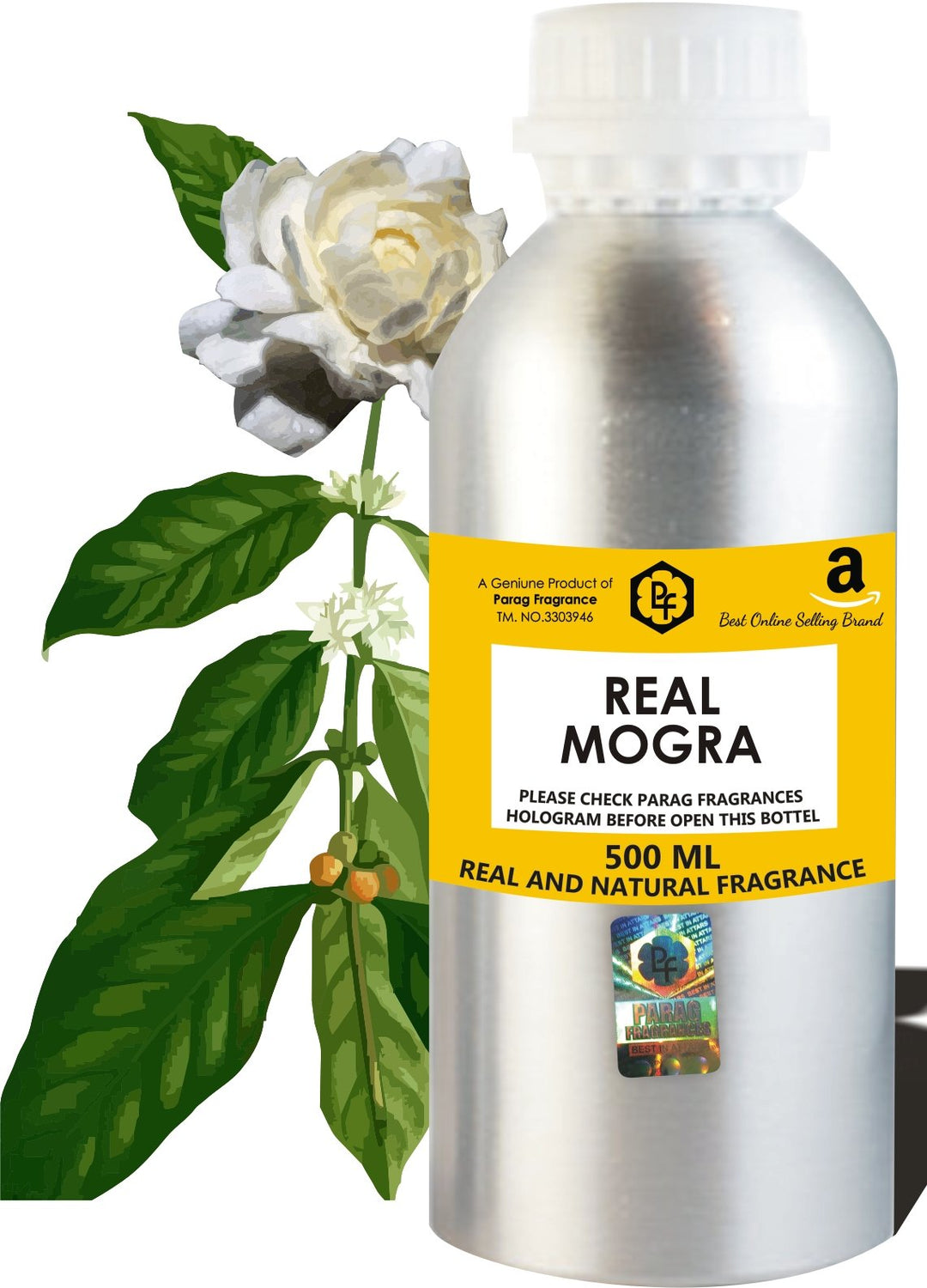Parag fragrances Sweet Fragrance Real Mogra Attar (500 ml)