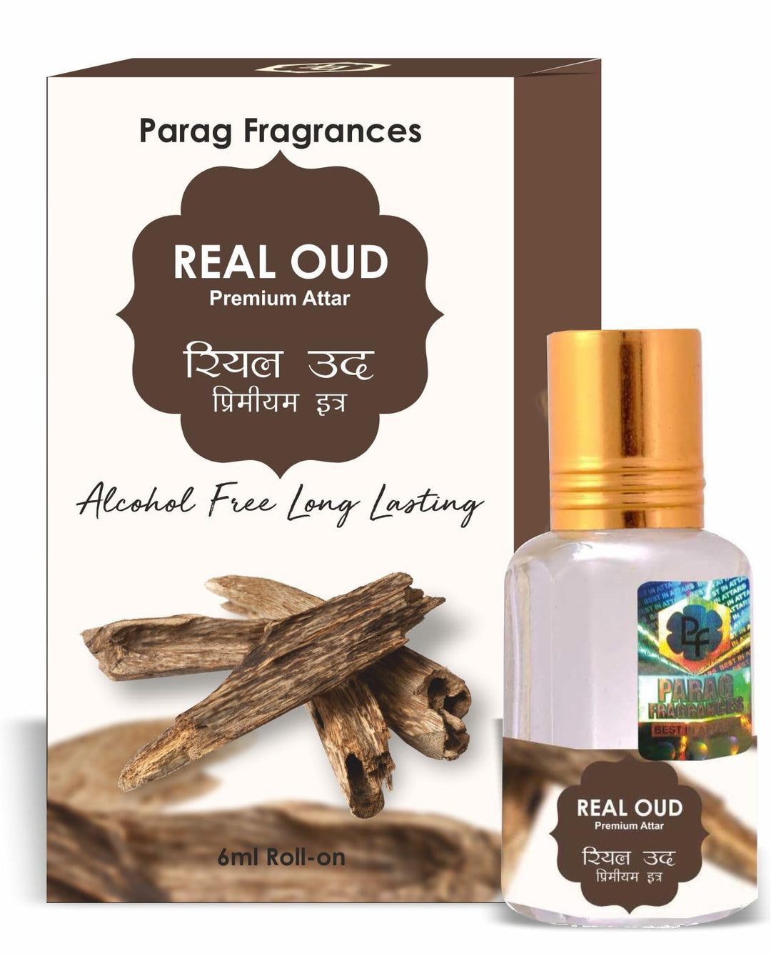 Parag Fragrances Real Oud Attar For Men 6ml