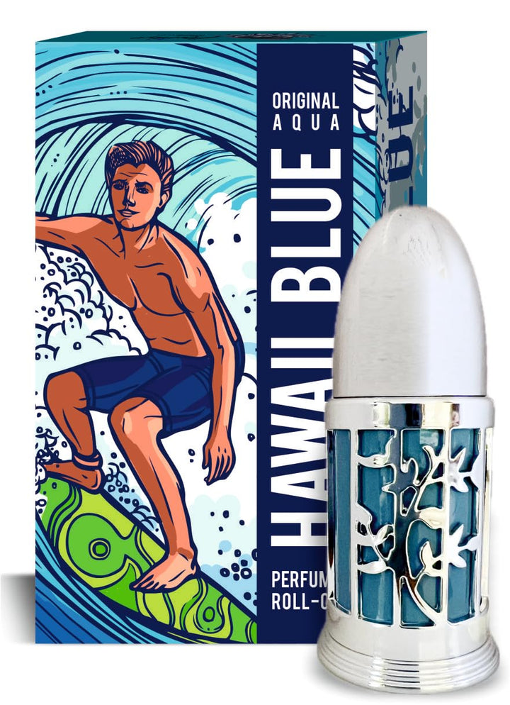 Parag fragrances Fresh & Luxury Attar Liquid Series For Men (Hawaii Blue), 12 ML