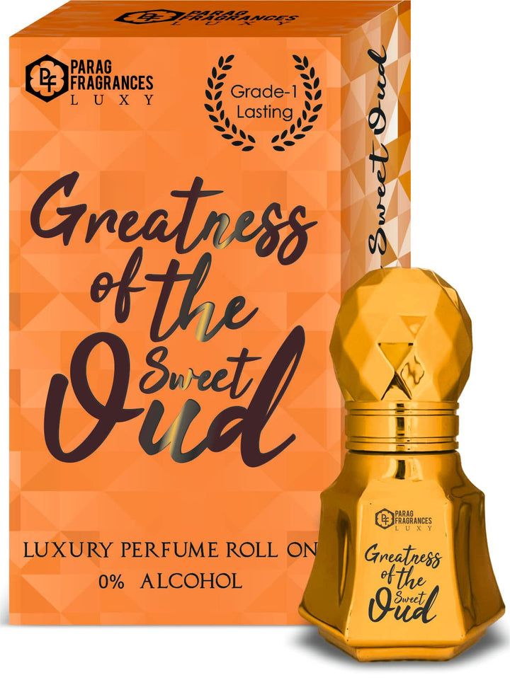 Parag Fragrances Greatness Luxury Attars Series 12ml Extreme Long Lasting Attar Perfume Roll-on Oud