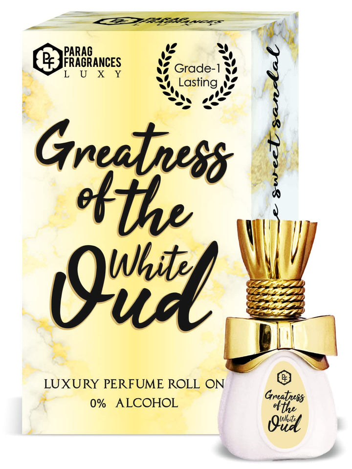 Parag Fragrances Greatness Luxury Attars Series 12ml Extreme Long Lasting Attar Perfume Roll-on Oud