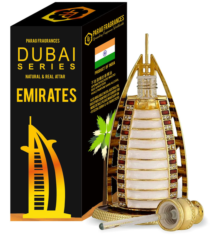 Parag Fragrances Emirates (Dubai Edition) Luxury Attar Perfume/Only For Men/Attar Gift For Men/Long Lasting & Most Precious Attar For Men