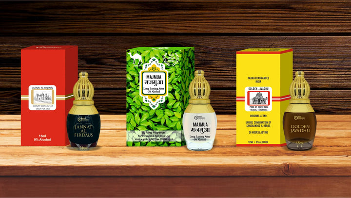 Parag Fragrances Desi Attar Series 15ml (For Pooja and Personal Use)