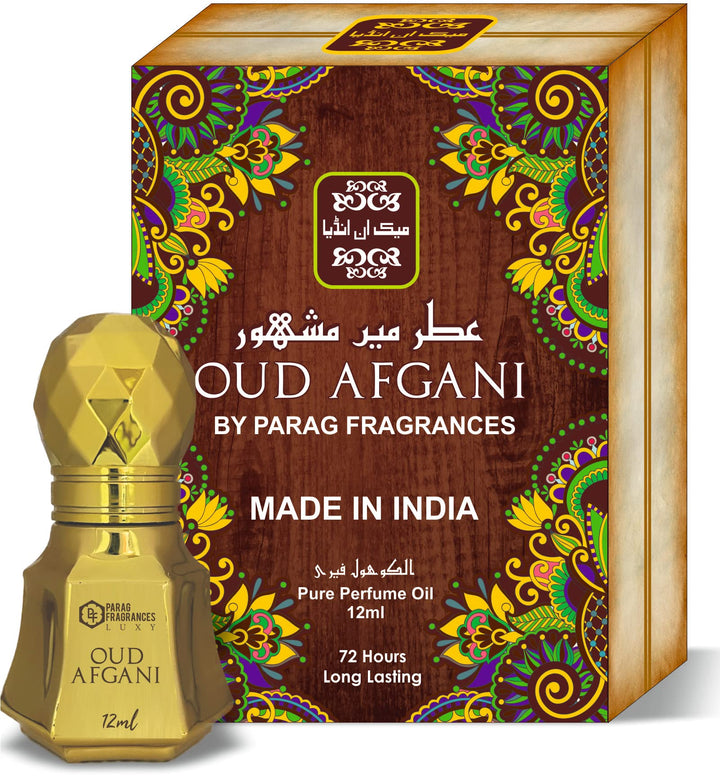 Parag Fragrances Oud Afgani Attar 12ml (Musk Safa Series)
