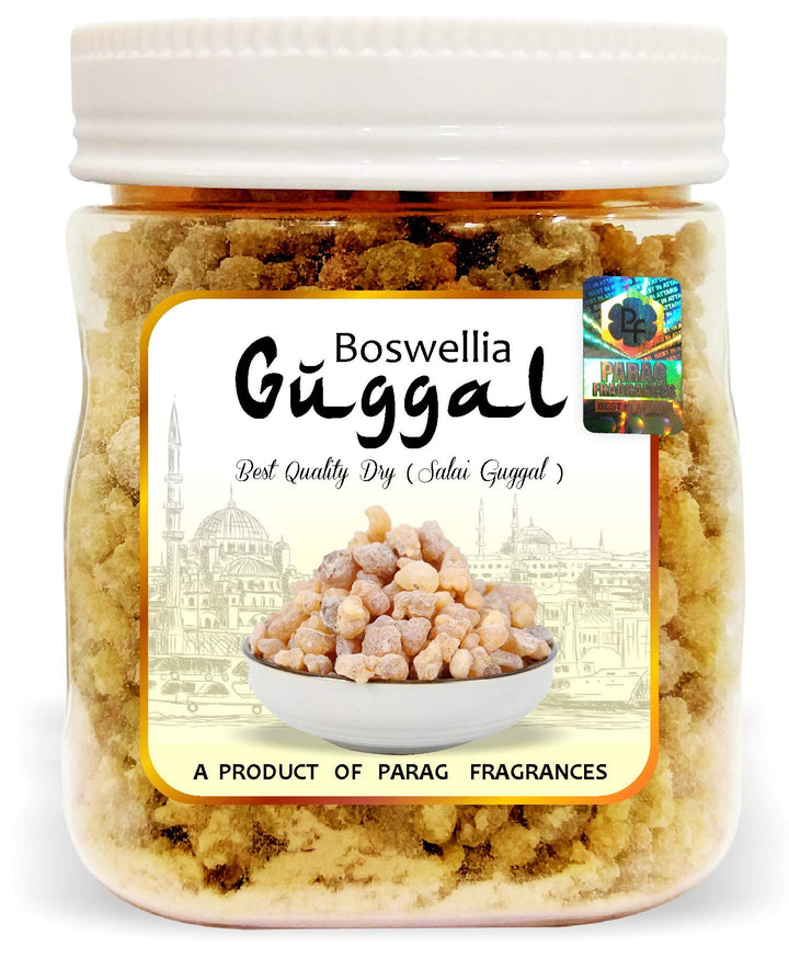 Parag Fragrances Boswelli Guggal (Non-Edible) Only for Hawan Guggal/Commiphora Gugal for Dhoop, Dhuni or Hawan (250gm)