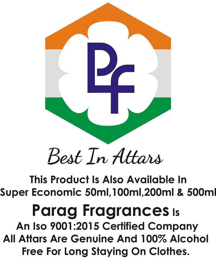 Parag Fragrances Sandal Musk 6ml Extra Strong Attar For Men (Best Non Alcoholic Attar By Parag) Long Lasting Attar