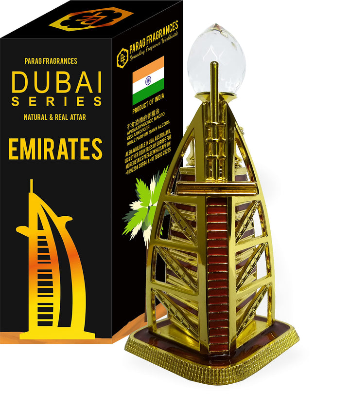 Parag Fragrances Emirates (Dubai Edition) Luxury Attar Perfume/Only For Men/Attar Gift For Men/Long Lasting & Most Precious Attar For Men