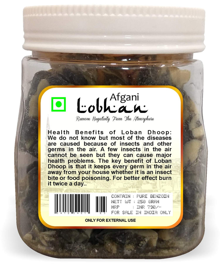 Parag fragrances Pure, Natural and Grade 1 Afghani Loban (250gm)