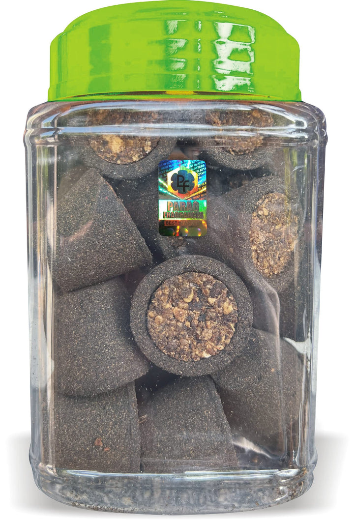 Parag Fragrances Shudh Loban Organic Havan Cups/Sambrani Cups (28 pcs) | Sambrani Dhoop Cups for Pooja- Jatamassi, Loban, Guggal (Havan Cups)