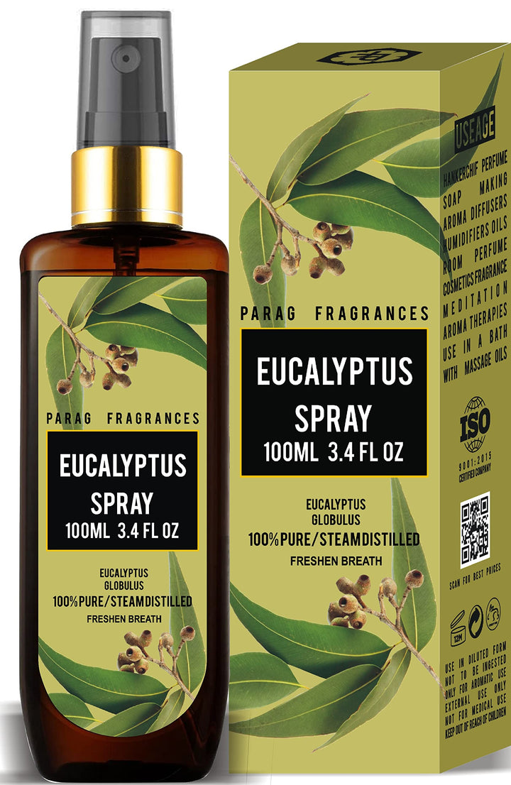Parag Fragrances Citrus & Musk Essential Oil Room Spray Perfume For 24 Hours Freshness & Fragrance at Home/Spreading Positive Energy, Best For Relaxation, Air Freshener / 100ml