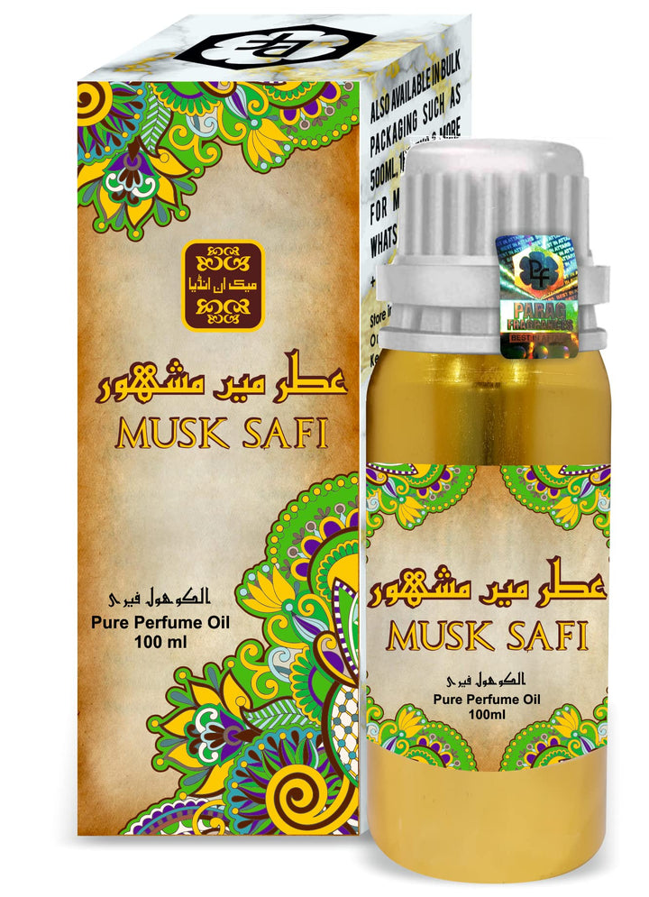 Parag Fragrances Non-Alcoholic & Long Lasting Attar Money 100ml Saver Pack