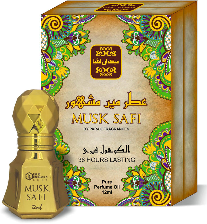 Parag fragrances Musk Safi 12Ml Attar/Long Lasting Attar & Liquid Perfume For Men/Women/Attar & Ittar For Men
