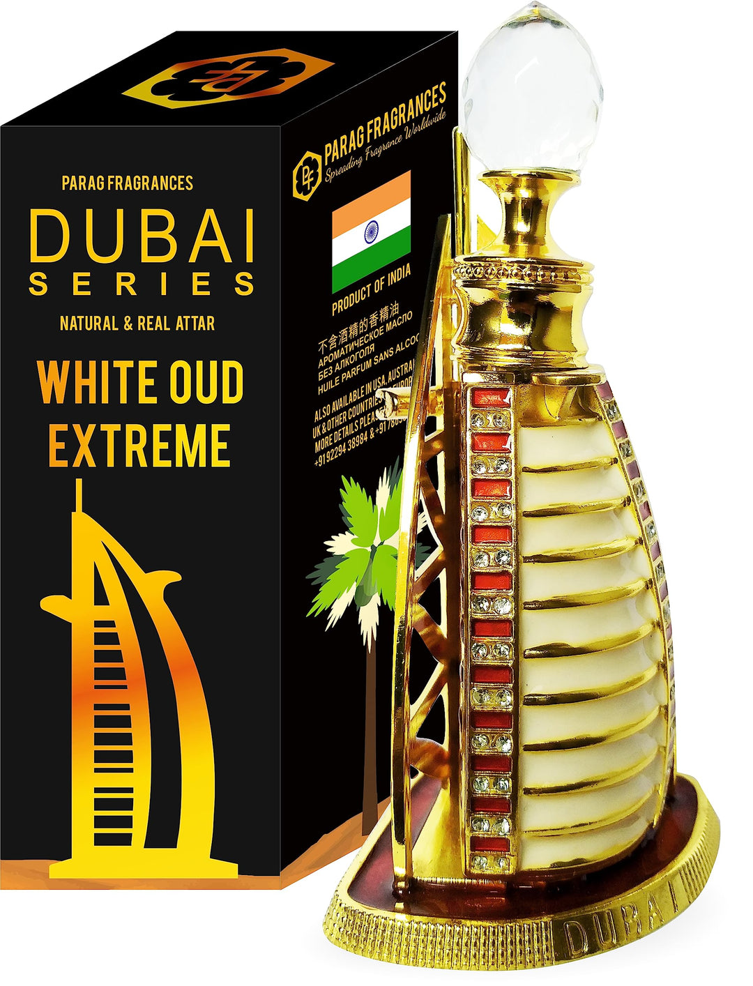 Parag Fragrances Dubai Collection Attar (White Oud Extreme)