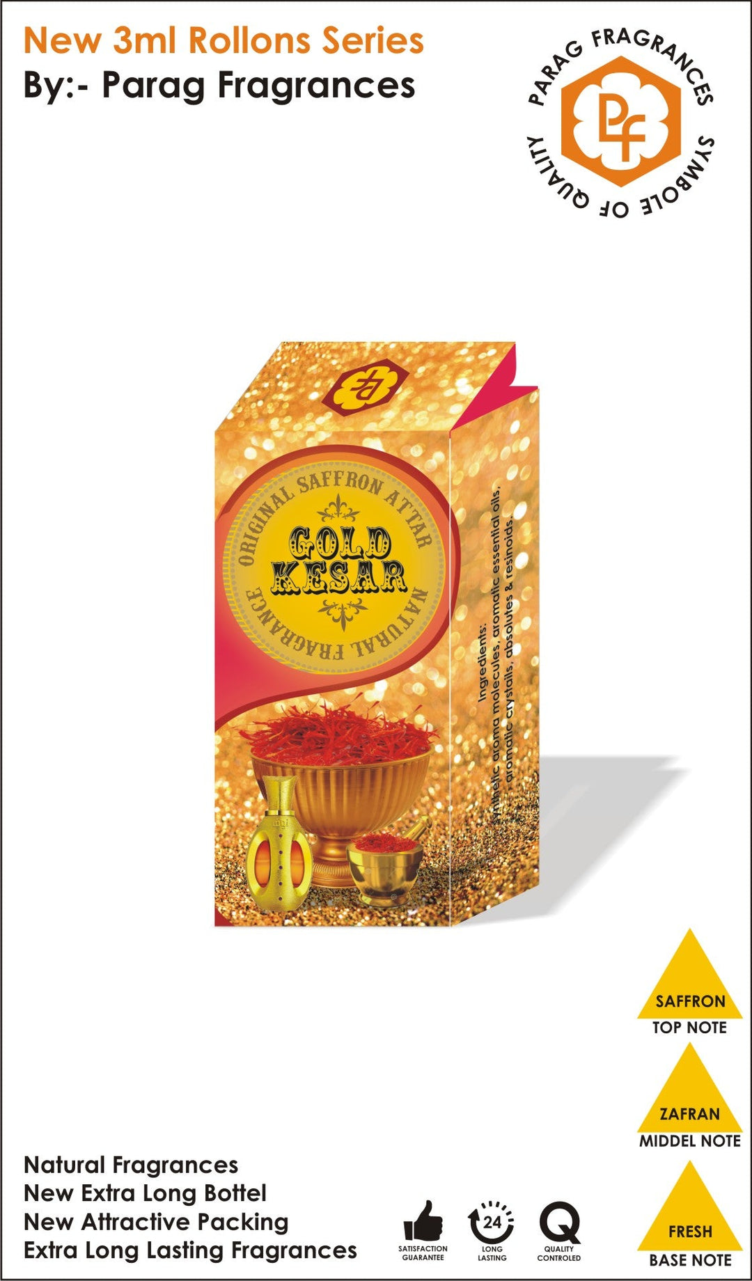 GOLD KESAR ECONOMIC 3ML