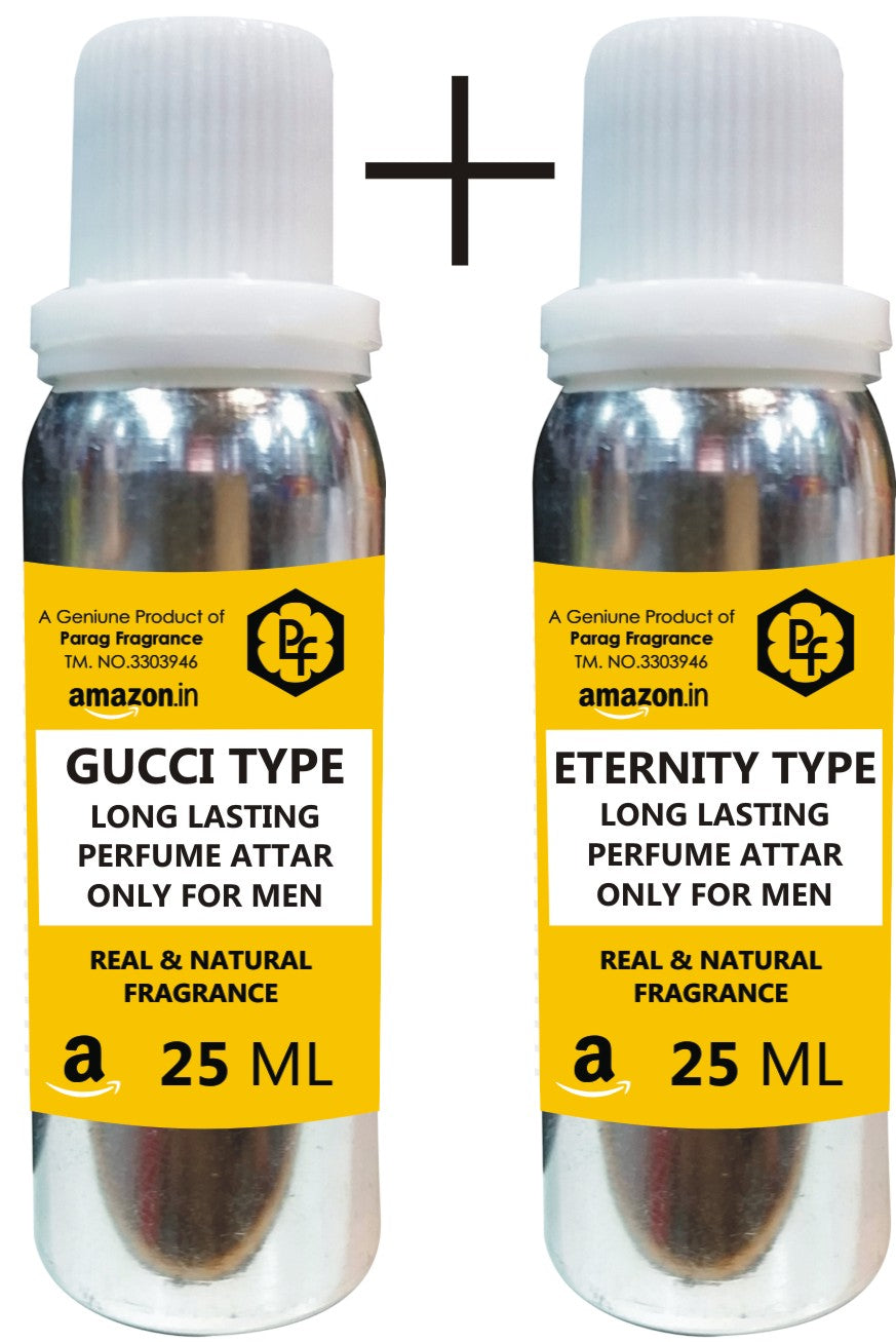 GUCCI RUSH AND ETERNITY TYPE 25 ML EACH