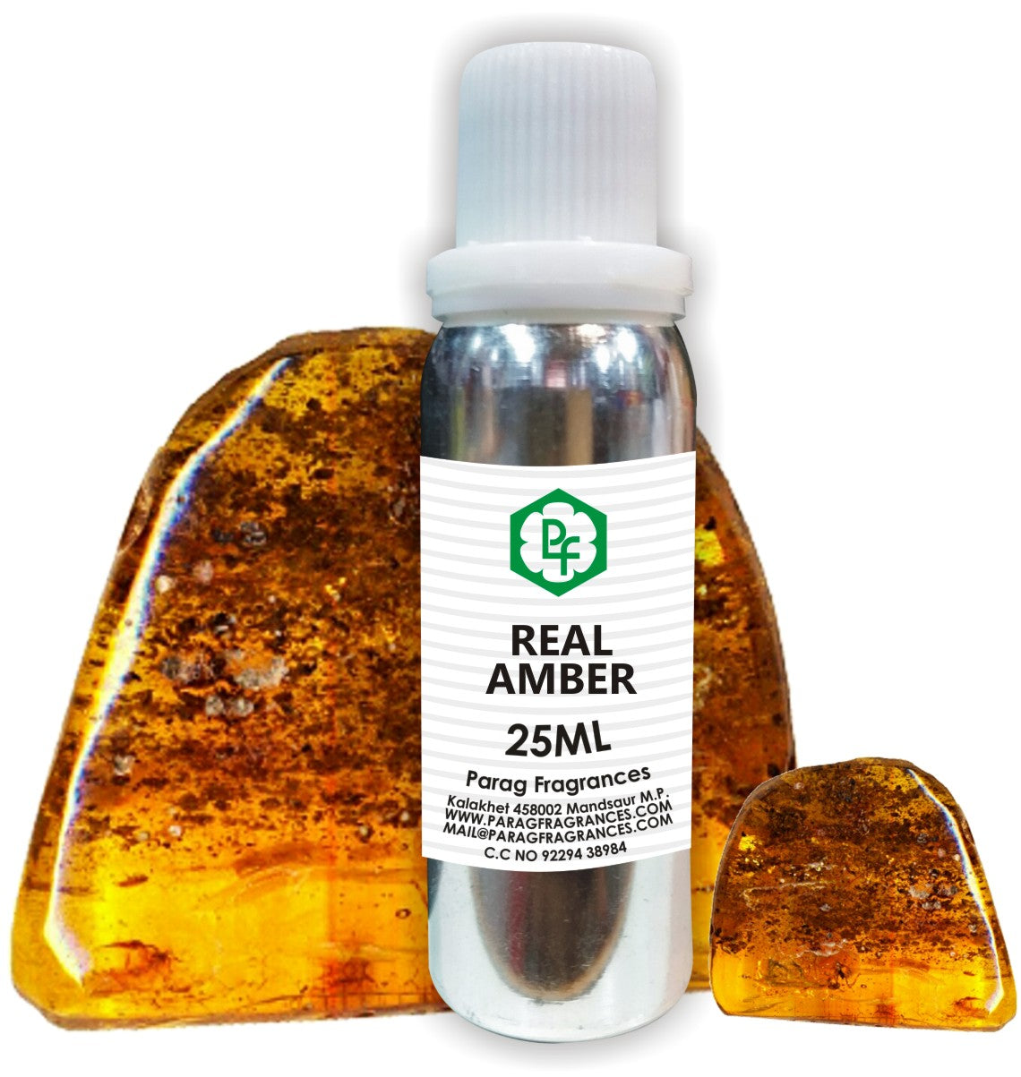 REAL AMBER 25ML β Parag Fragrances International