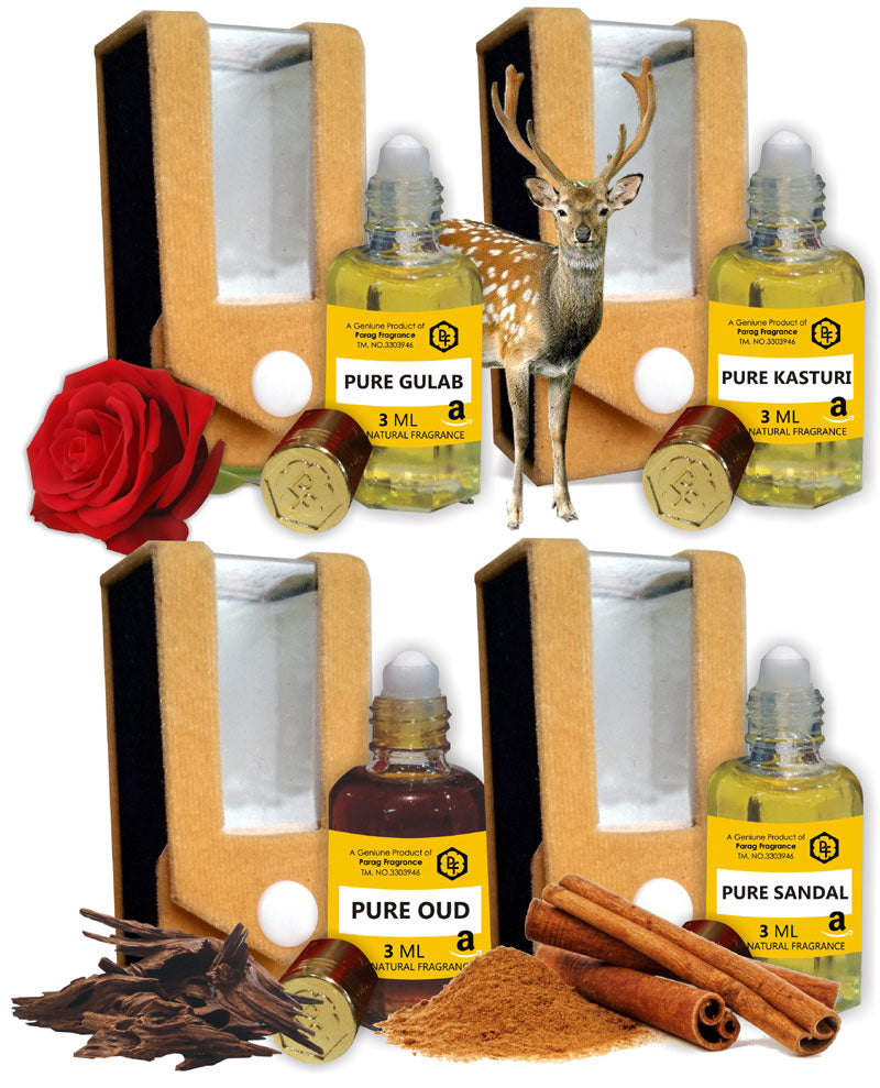ROSE KASTURI OUD AND SANDALWOOD 3 ML