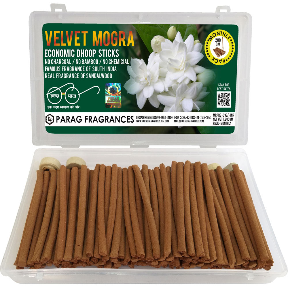 VELVET MOGRA 200GM DHOOP STICKS