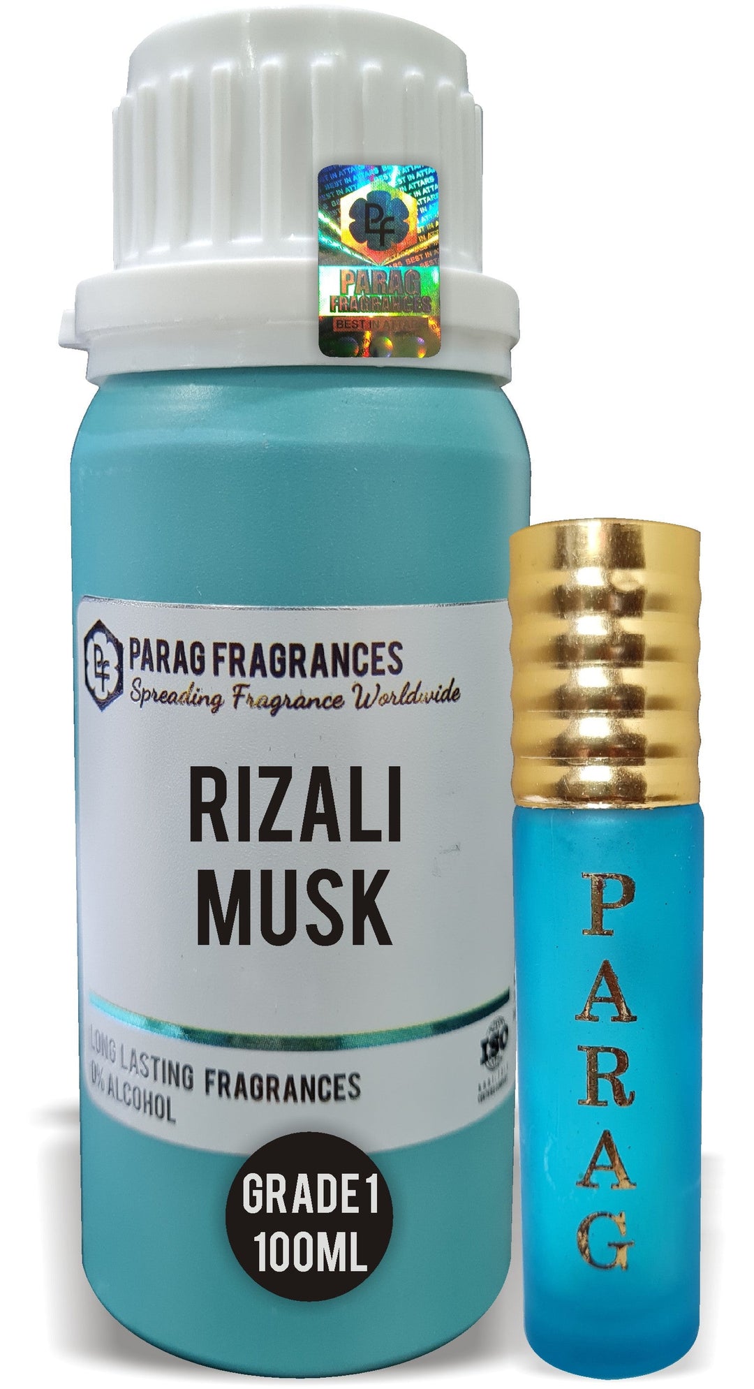 Musk Rizali Notes Parag Fragrances Rizali Musk 100Ml Real And Natural Attar / Long Lasti ...